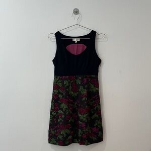 Fall Florals Sleeveless Dress